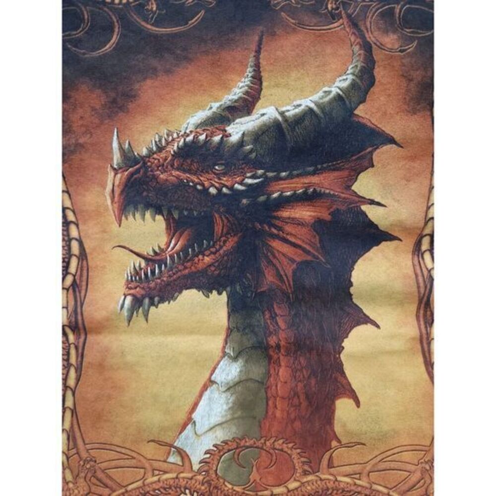 Kerem Beyit Fantasy Dragon Tie Dye T Shirt 2010 Mens XL - Picture 12 of 16